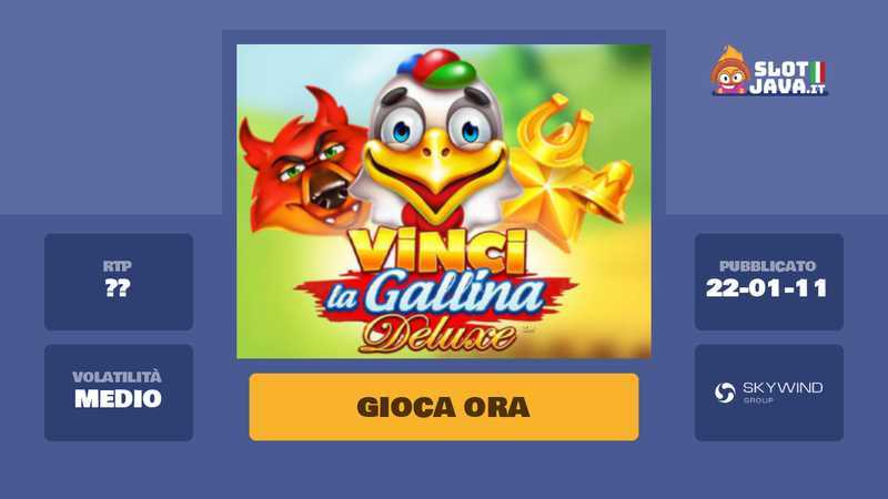 Play Vinci La Gallina Deluxe by Skywind Group