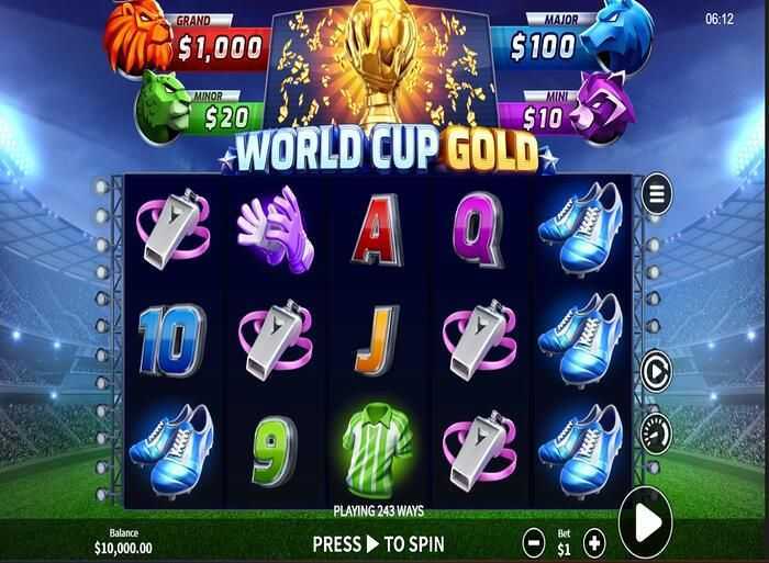 Play World Cup Gold by Skywind Group