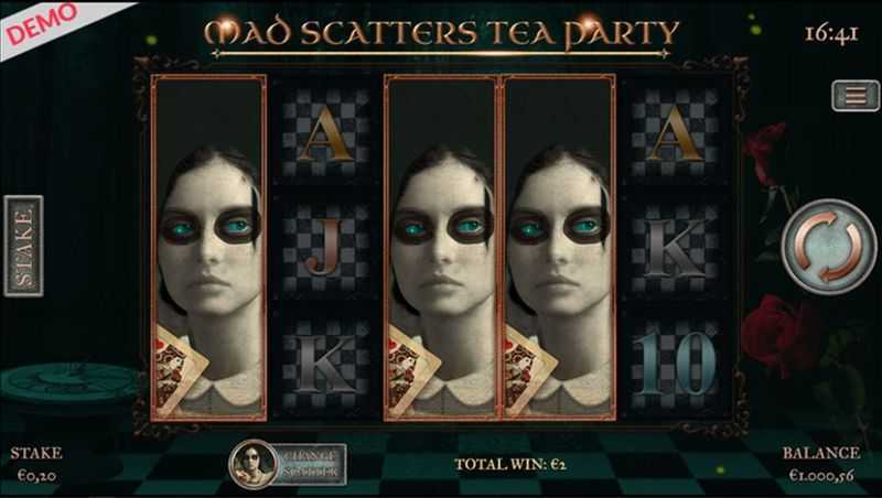 Play Mad Scatters Tea Party by Slingo Originals