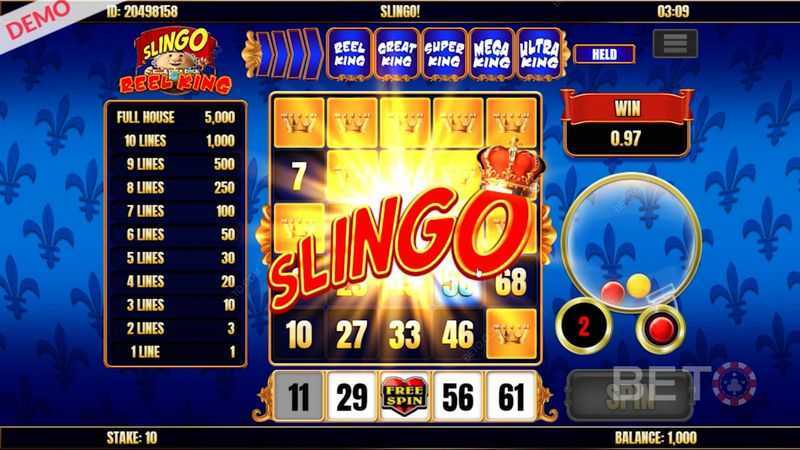 Play Slingo Reel King by Slingo Originals