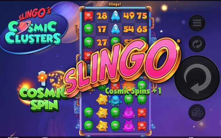 Play Slingo's Cosmic Clusters by Slingo Originals