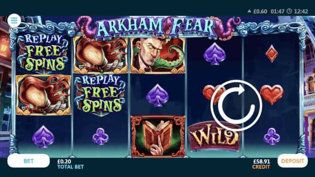 Play Arkham Fear by Slot Factory