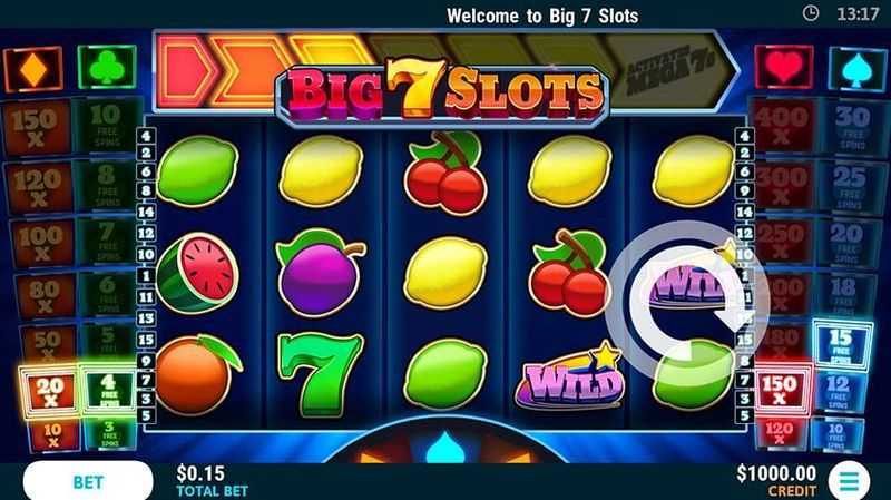Play Big 7 Slots by Slot Factory
