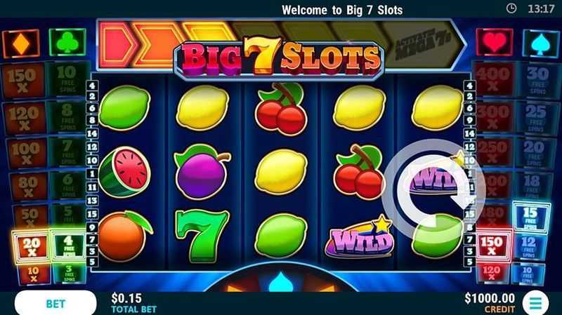 Play Big 7 Slots by Slot Factory