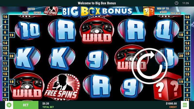 Play Big Box Bonus by Slot Factory