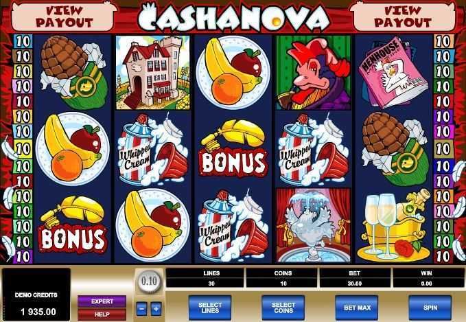 Play Cashanova Cashpots by Slot Factory