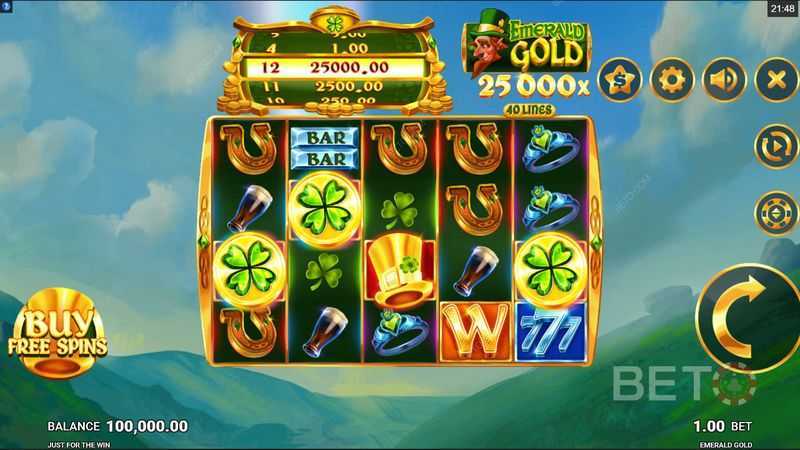 Play Emerald Gold by Slot Factory