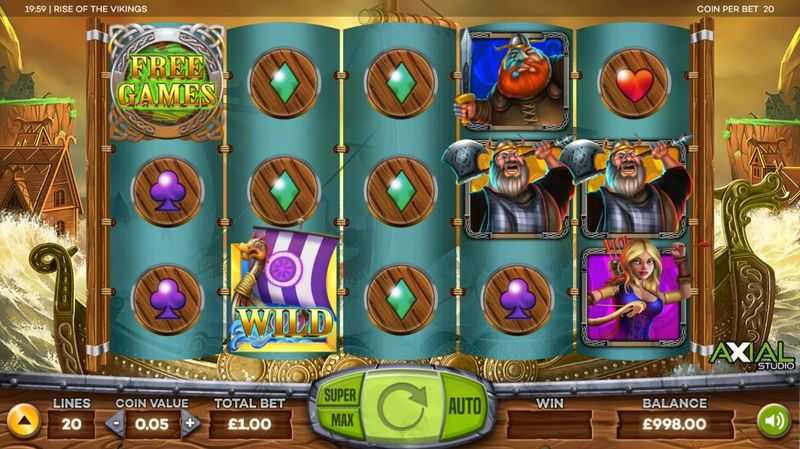 Play Exciting Vikings by Slot Factory