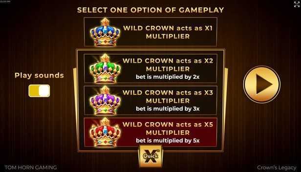 Play Game of Crowns by Slot Factory