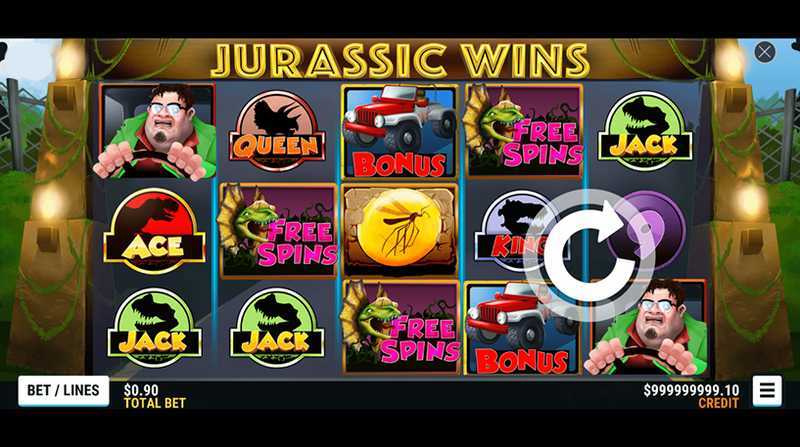 Play Jurassic Wins by Slot Factory