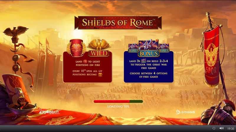 Play Reels of Rome by Slot Factory