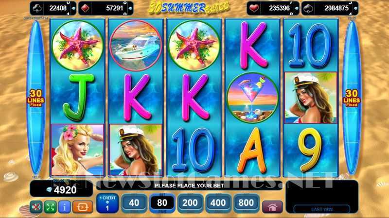 Play Summer Spins by Slot Factory