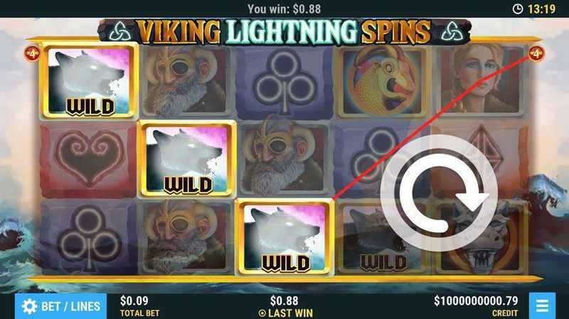 Play Viking Lightning Spins by Slot Factory