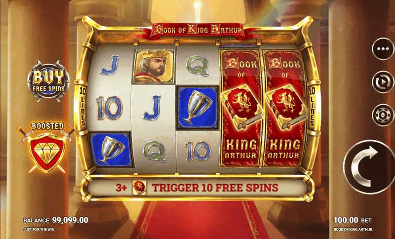 Play Book of Kings by Slot Machine Design