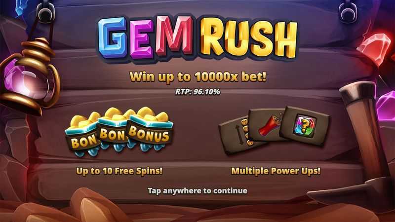 Play Gem Rush by Slotmill