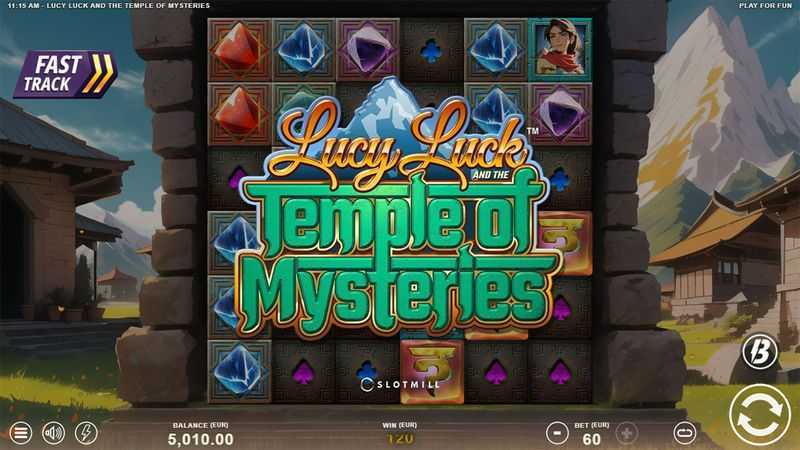 Play Lucy Luck and the Temple of Mysteries by Slotmill