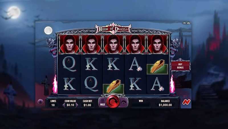 Play Dracula Kiss by Slotmotion