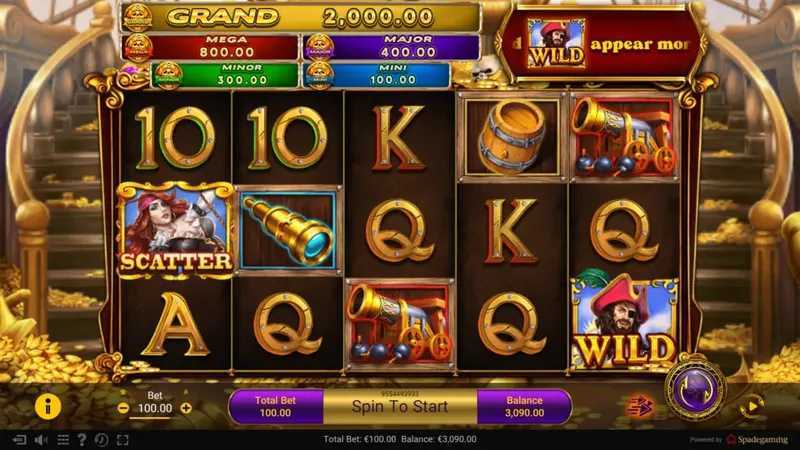 Play Captain Golds Fortune by Spadegaming
