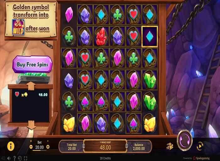 Play Gemstone Rush by Spadegaming