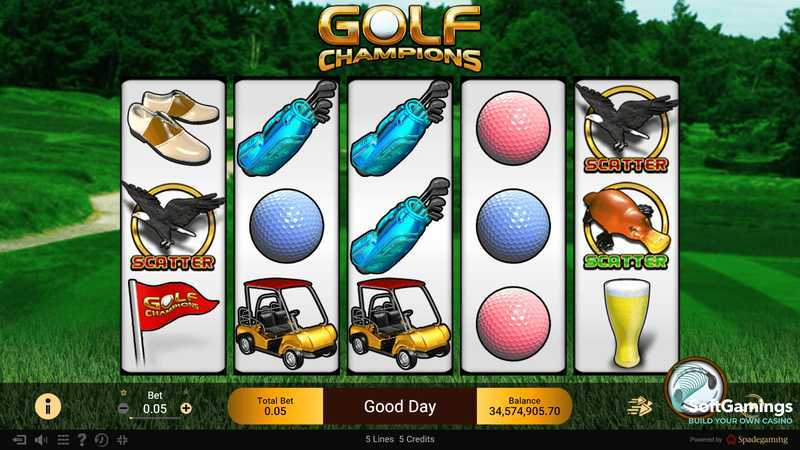 Play Golf Champions by Spadegaming