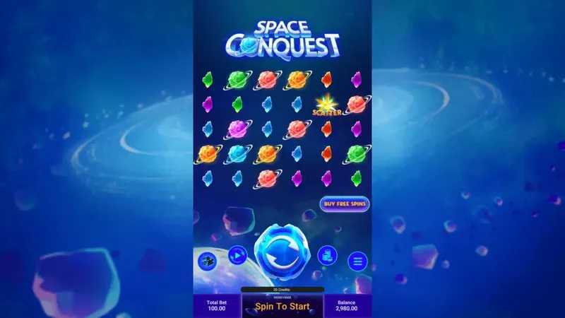 Play Space Conquest by Spadegaming