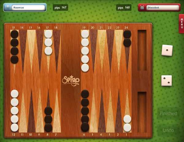 Play Backgammon by Spigo