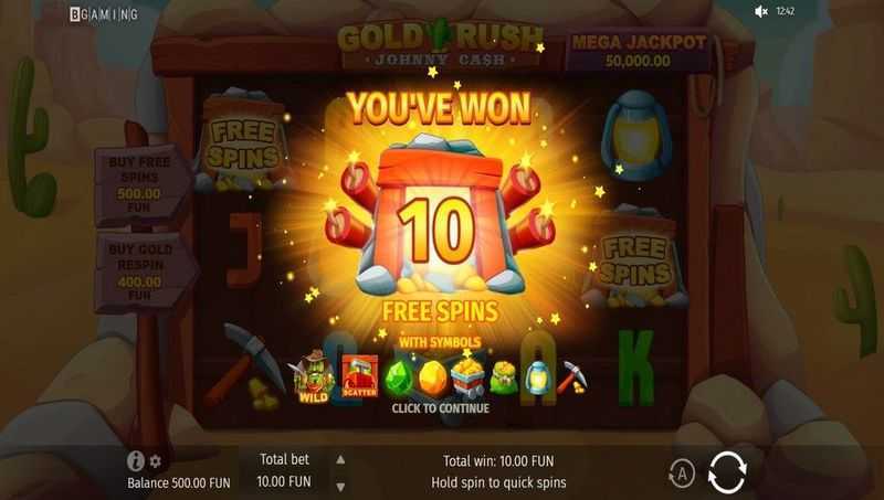 Play American Gold Rush by Spin Games