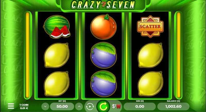 Play Crazy Seven 3 by Spin2win