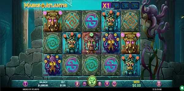 Play Masks of Atlantis by Spinlogic Gaming