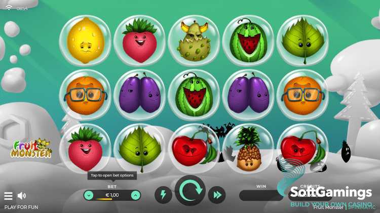 Play Fruit Monster by Spinmatic