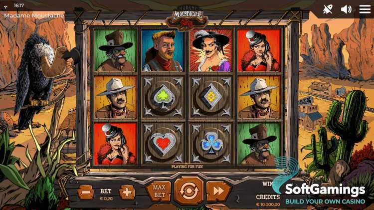 Play Madame Moustache by Spinmatic