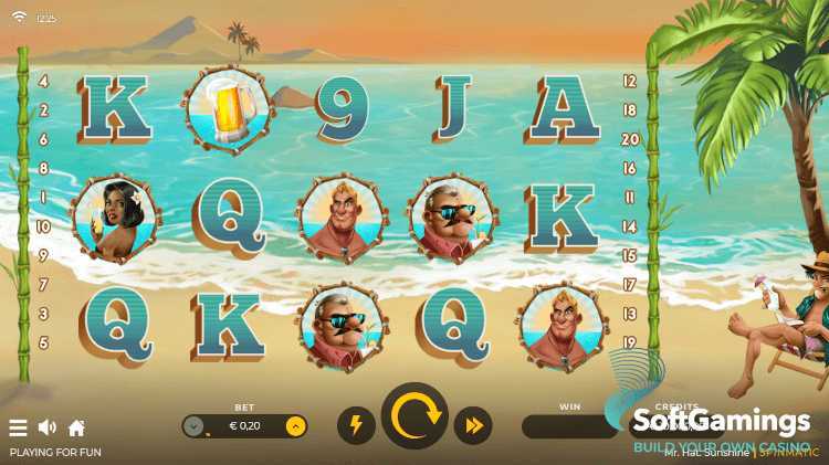 Play Mr.Hat: Sunshine by Spinmatic – Spin Online in This Casino Game 