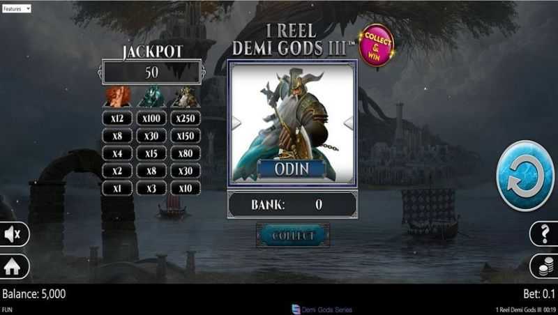 Play 1 Reel Demi Gods II by Spinomenal