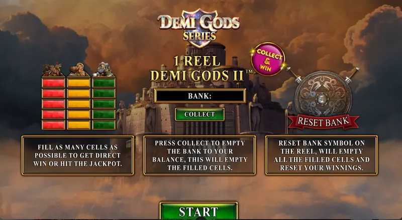 Slot 1 Reel Demi Gods III