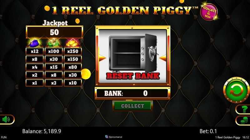 Play 1 Reel Golden Piggy by Spinomenal