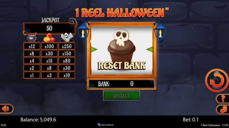 Play 1 Reel Halloween by Spinomenal