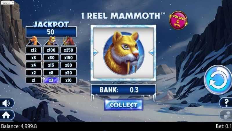 Play 1 Reel Mammoth by Spinomenal