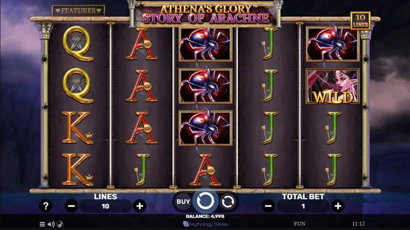 Play Athena's Glory - Story of Arachne by Spinomenal