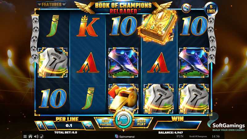 Slot Book Of Champions Reloaded