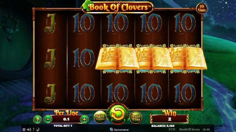 Play Book Of Clovers Reloaded by Spinomenal