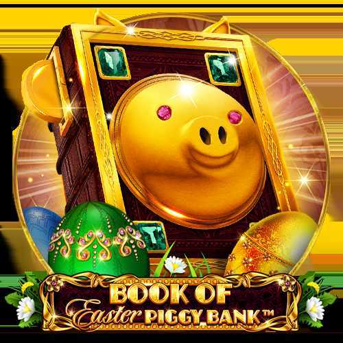 Slot Book of Easter Piggy Bank