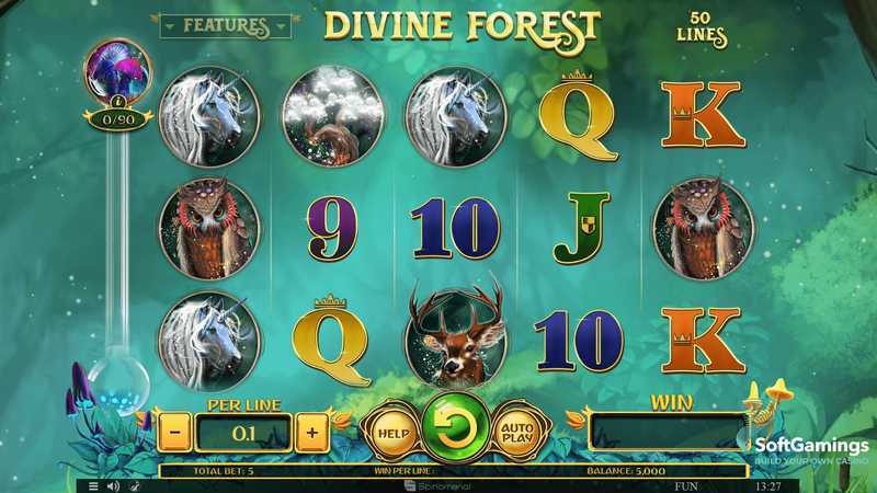 Play Divine Forest by Spinomenal