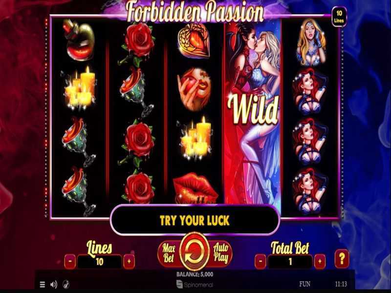 Play Forbidden Passion by Spinomenal
