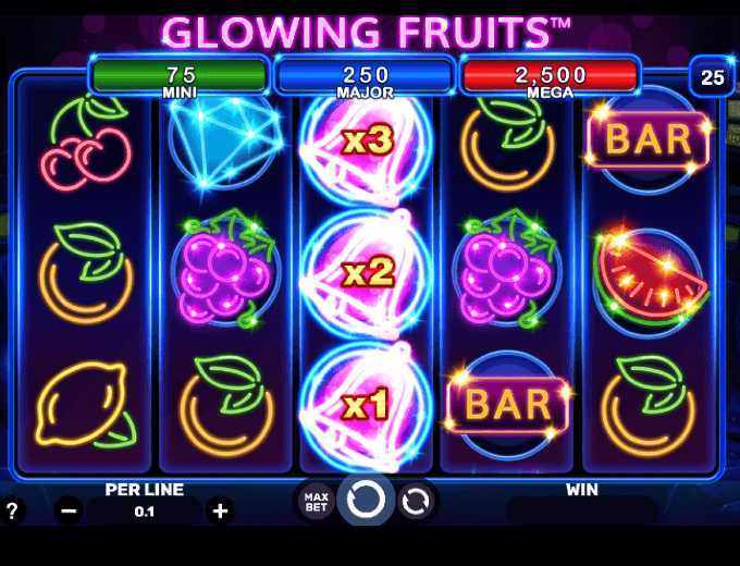 Play Glowing Fruits by Spinomenal