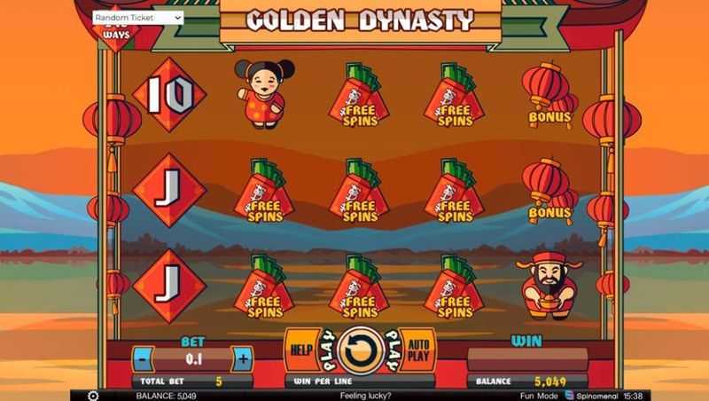 Play Golden Dynasty by Spinomenal