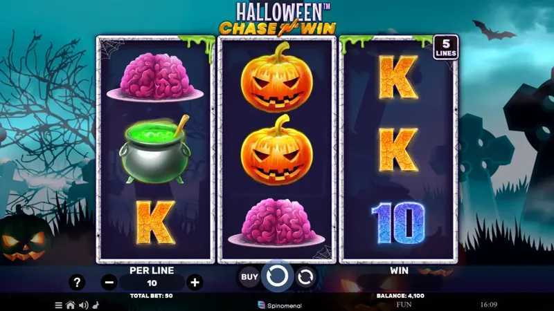 Play Halloween Chase’N’Win by Spinomenal