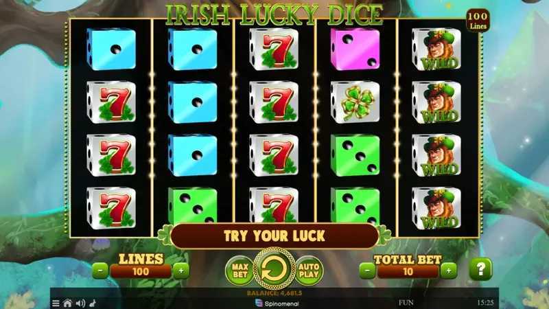 Play Irish Lucky Dice by Spinomenal