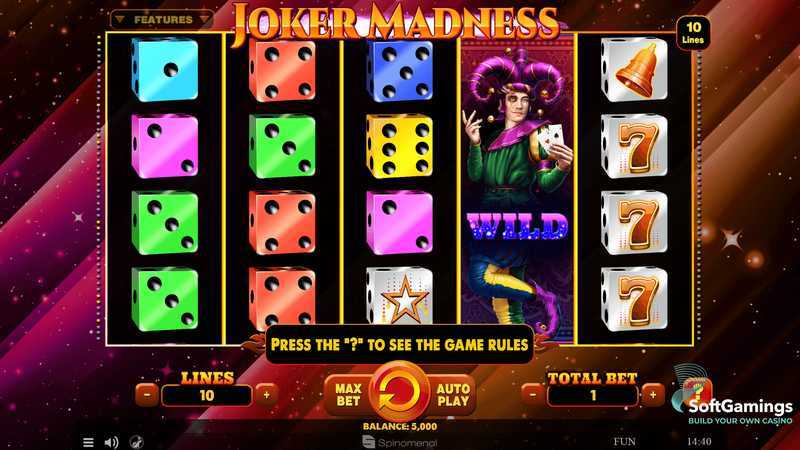 Play Joker Madness by Spinomenal