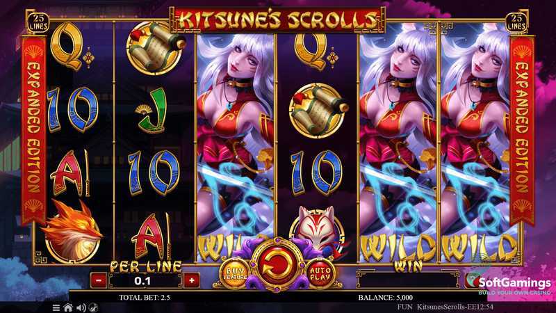 Play Kitsune's Scrolls by Spinomenal