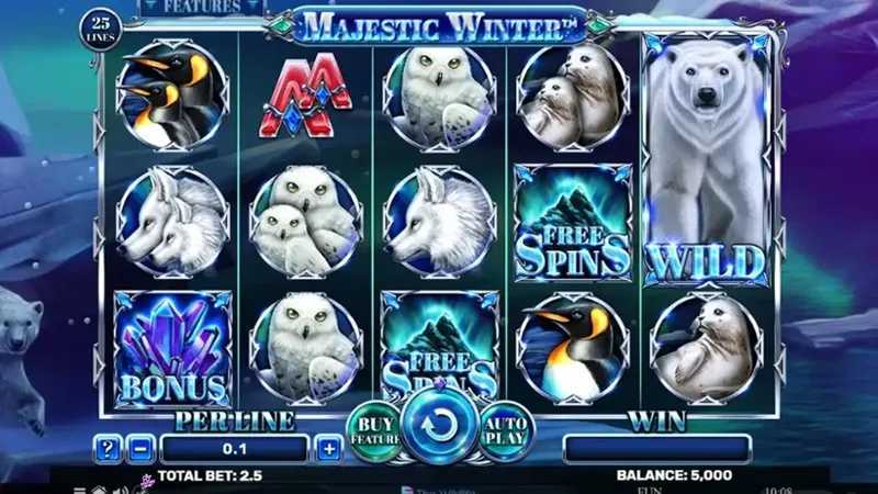 Play Majestic Winter - Avalanche by Spinomenal